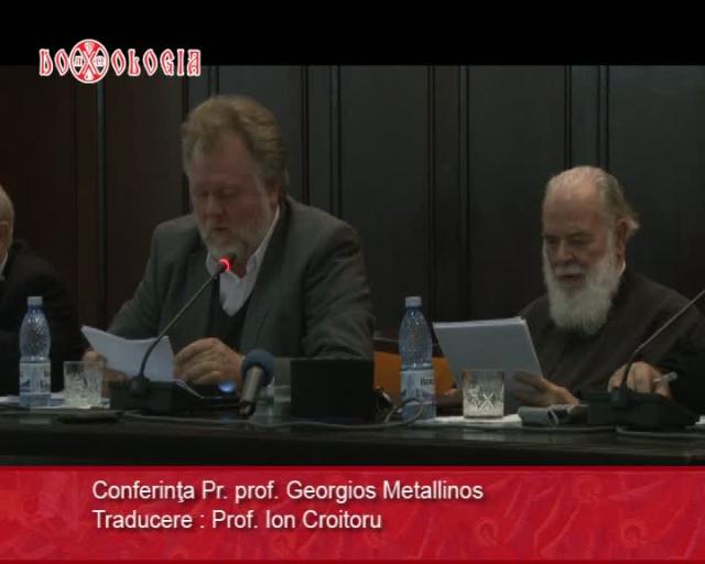 (Video) Pr. Prof. Georgios Metallinos – Parohia – comuniune în Hristos