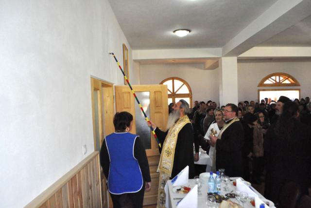 A fost sfinţit aşezământul social din parohia „Naşterea Maicii Domnului“ - Ceahlău