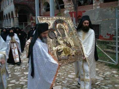 Icoane făcătoare de minuni din Athos în Bielorusia