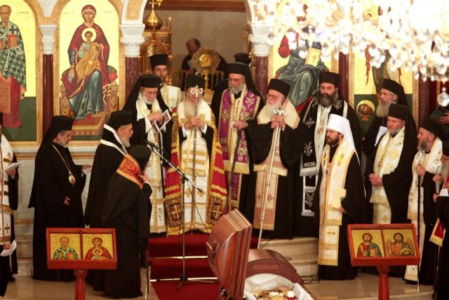 Funeraliile Patriarhului Antiohiei