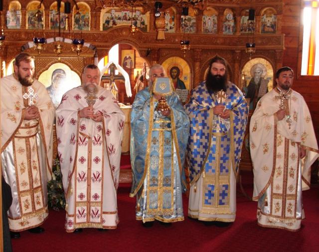 Hram la Mănăstirea „Sfântul Daniil Sihastrul“ din Putna