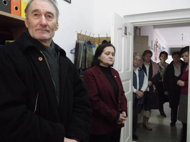 Slujbă de sfinţire la Școala Gimnazială "George Călinescu" din Iaşi