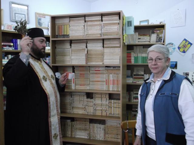 Slujbă de sfinţire la Școala Gimnazială "George Călinescu" din Iaşi