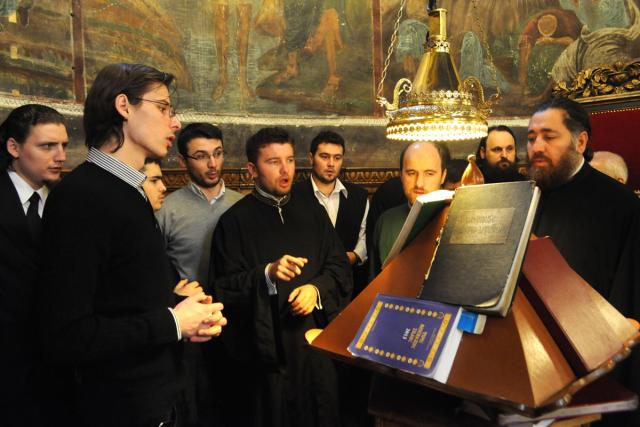 Binecuvântare arhierească la Mănăstirea Golia