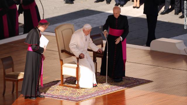 „Nu sunt decât un pelerin,” a spus Benedict al XVI-lea în discursul de rămas bun