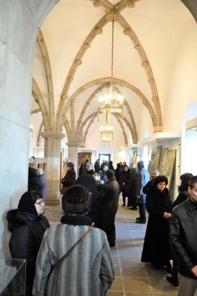 O expoziţie care bucură atât ochiul, cât mai ales inima - „Icoanele sfinţilor - o mărturisire ortodoxă“