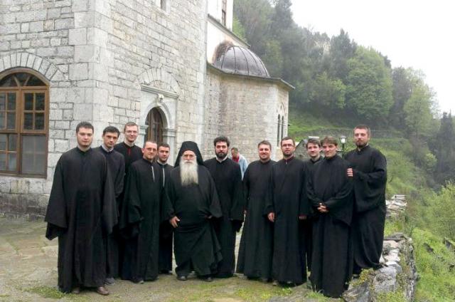 Corul „Byzantion“, la Muntele Athos