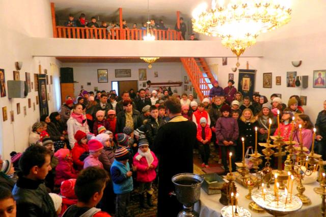 Activităţi catehetice în parohia Mărgineni