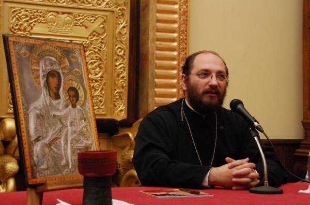 Părintele Constantin Necula la ultima conferinţă ASCOR Iaşi din Postul Mare