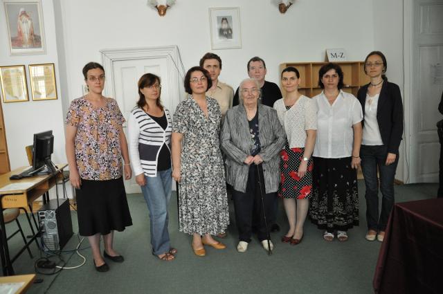 Lidia Stăniloae a conferenţiat la Facultatea de Teologie Ortodoxă din Iaşi