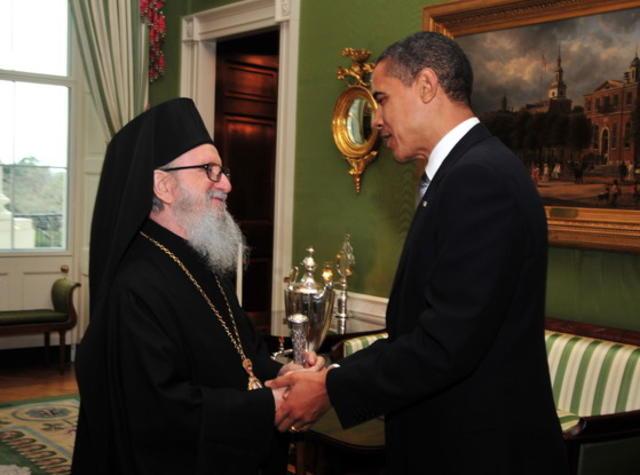 Arhiepiscopul Demetrios cere preşedintelui Obama să asigure securitatea Patriarhului Ecumenic