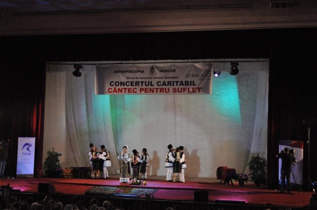 Spectacol caritabil "pentru suflet", la Iaşi