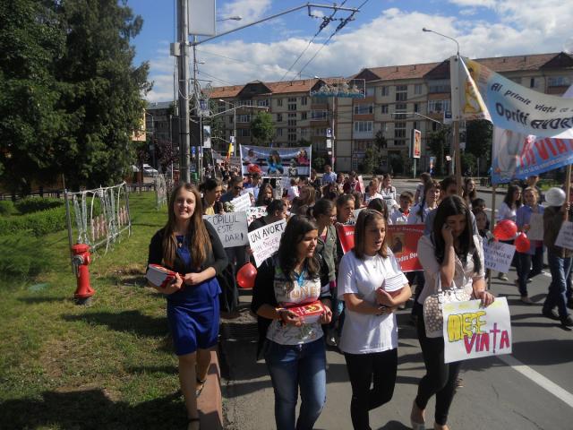 „Marşul pentru viaţă!“, la Piatra Neamţ