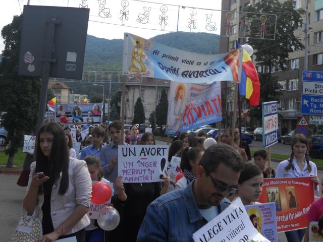 „Marşul pentru viaţă!“, la Piatra Neamţ