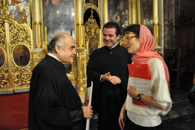 „Dacă muzica este unită cu rugăciunea, cu adevărat formează autenticul cuvânt”