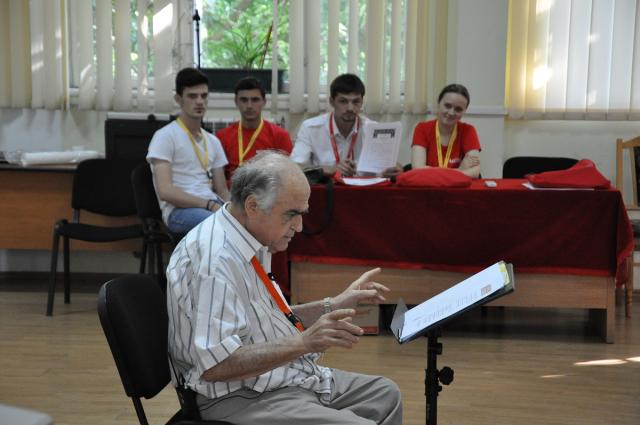 Curs de interpretare psaltică susţinut de Lykourgos Angelopoulos