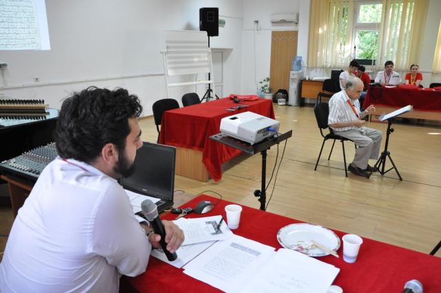 Curs de interpretare psaltică susţinut de Lykourgos Angelopoulos