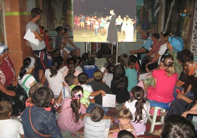 "Tabăra din pridvorul satului" în parohia Stânca-Roznovanu