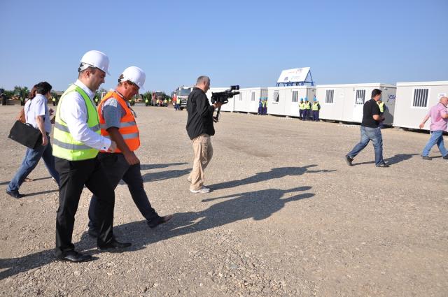 Binecuvântarea lucrărilor de modernizare a Aeroportului Iaşi