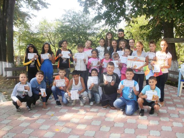 Cerc de pictură în parohia Păltinata, Protoieria Oneşti