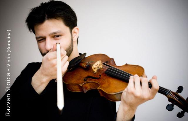 Răzvan Stoica, câștigătorul concursului de vioară de la Bratislava