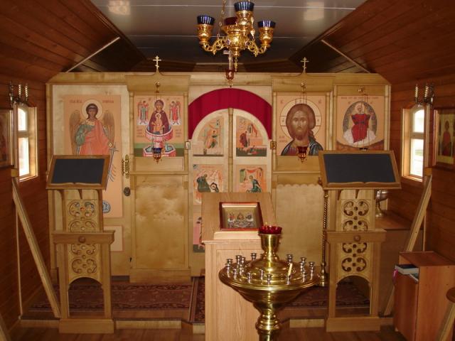 Biserica mobilă de la Mănăstirea Optina