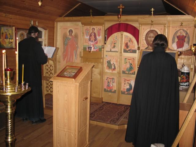 Biserica mobilă de la Mănăstirea Optina