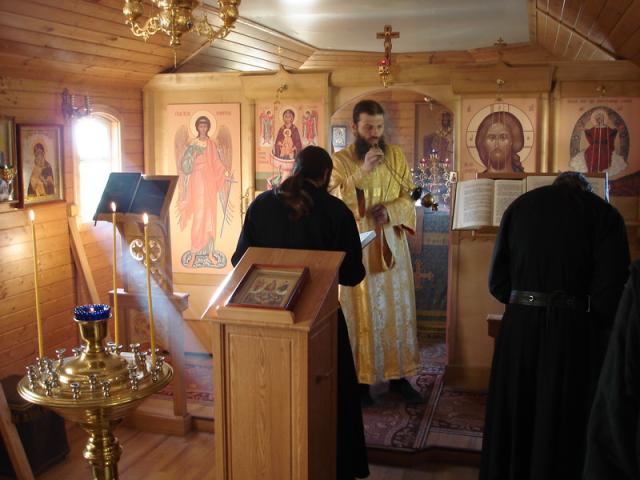 Biserica mobilă de la Mănăstirea Optina