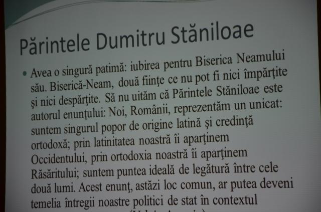 „Înainte de a ne întâlni noi cu Părintele Dumitru Stăniloae, el s-a întâlnit cu Mântuitorul Iisus Hristos”
