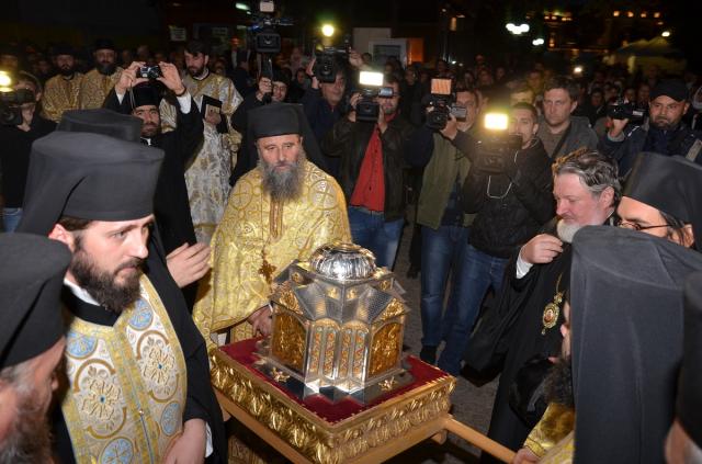 Cinstitele moaște ale Sfântului Simeon au ajuns la Iași