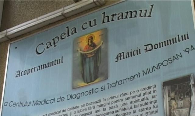 Hramul capelei spitalului „Munposan '94” din capitală