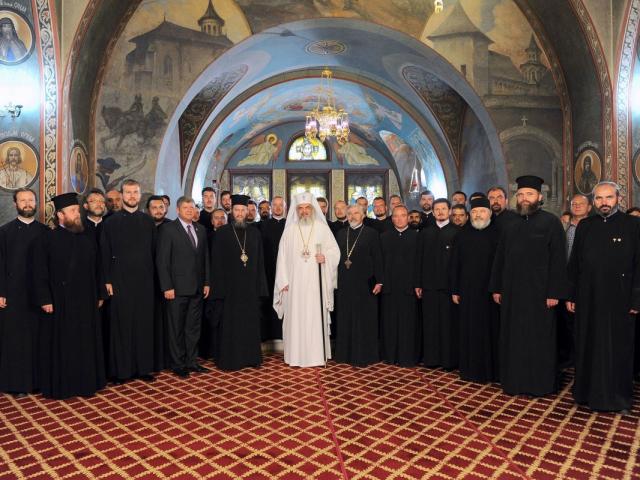 Pelerini din Episcopia Maramureșului și Sătmarului la Patriarhul României