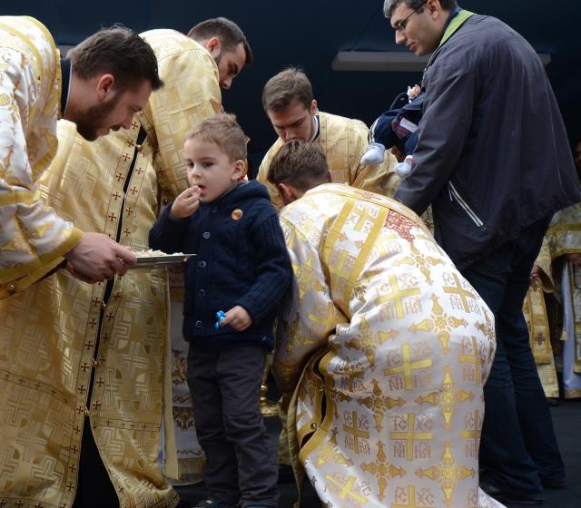„M-a impresionat până la lacrimi ceea ce s-a realizat la acest lăcaș de cult”