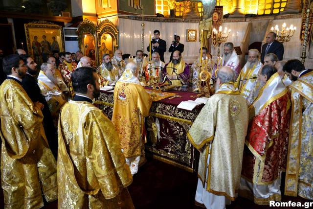 Sanctitatea Sa Bartolomeu I a săvârșit Sfânta Liturghie în Tesalonic (foto)