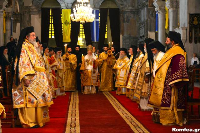 Sanctitatea Sa Bartolomeu I a săvârșit Sfânta Liturghie în Tesalonic (foto)