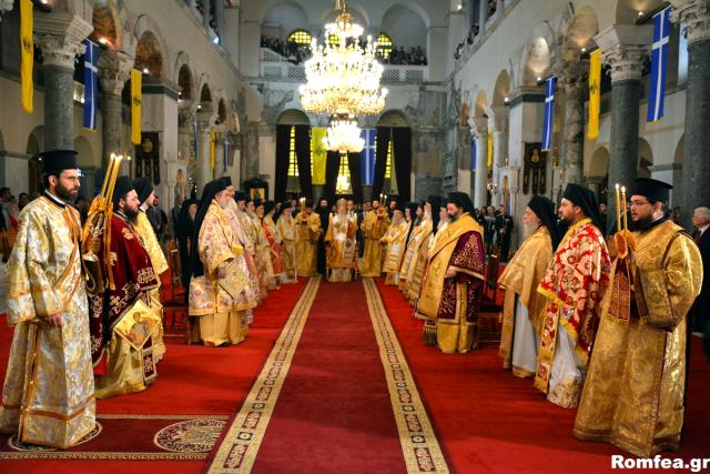 Sanctitatea Sa Bartolomeu I a săvârșit Sfânta Liturghie în Tesalonic (foto)