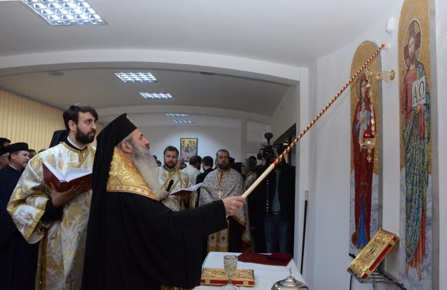 Noul sediu al Protopopiatului Iași II, sfințit de 3 ierarhi