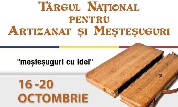 "Târgul Național pentru Artizanat și Meșteșuguri", la prima ediție