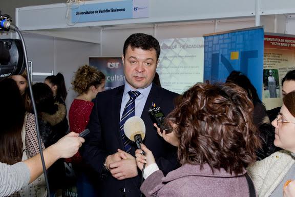 Universitatea de Vest din Timișoara îşi lansează oferta academică la RIUF