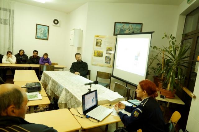 Sesiune de prevenire la Centrul &quot;Popasul iubirii milostive&quot;
