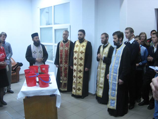 Sfințirea căminelor studențești din Copou