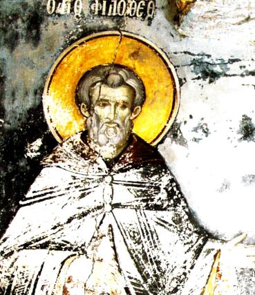 Cuviosul Filotheos ctitorul (sfârșitul secolului al X-lea)