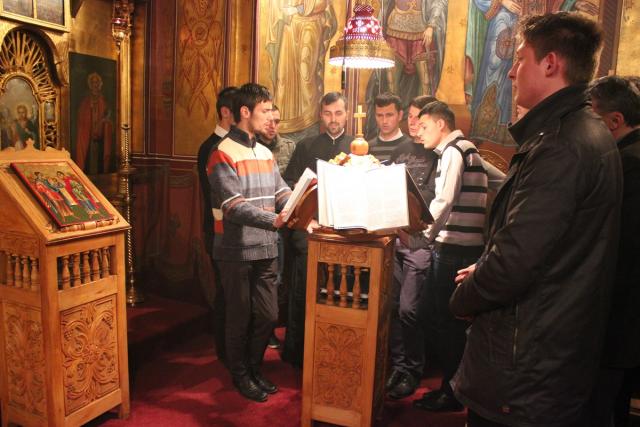 Moment de sărbătoare la capela Facultăţii de Teologie Ortodoxă din Iaşi