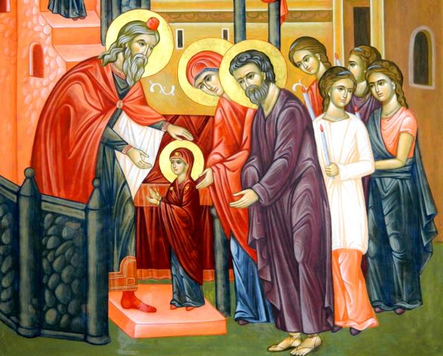 Omilia 52 a Sfântului Grigorie Palama la Intrarea în biserică a Maicii Domnului