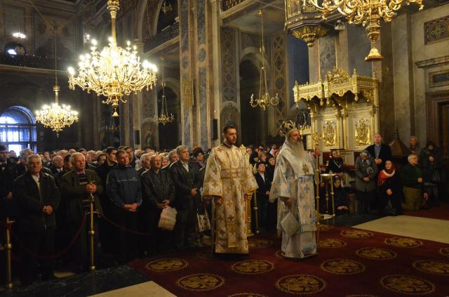 Slujire arhierească și hirotonie de preot la Catedrala mitropolitană din Iași