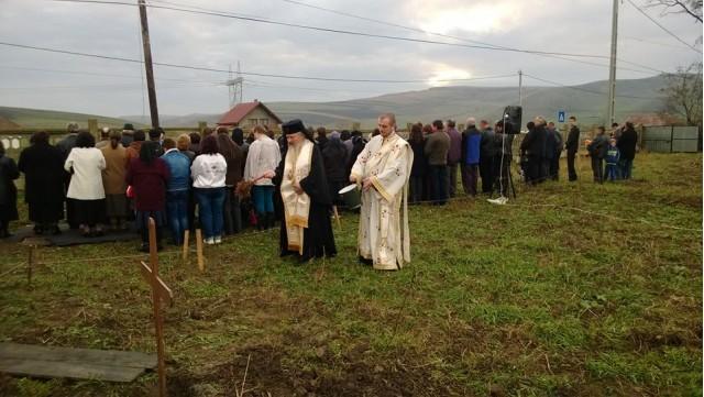 Piatră de temelie pentru o nouă biserică în localitatea Căianu-Vamă