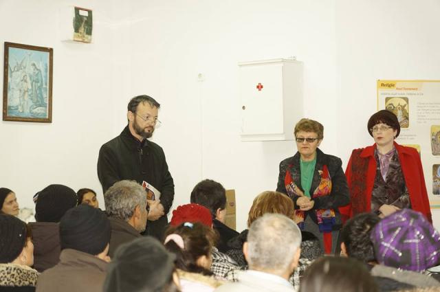 Întâlnire dedicată violenţei în familie la Centrul "Samaritenul Milostiv"