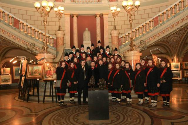 Colindători din Vicovu de Sus - Suceava, în Bucureşti
