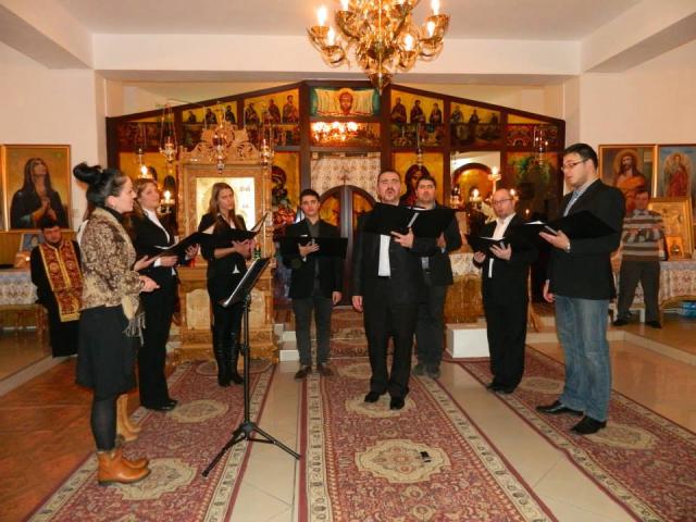 Rugăciune şi colind la Secu-Taşca