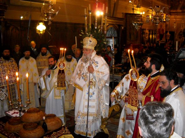 Sfântul Ierarh Spiridon a fost cinstit în Corfu